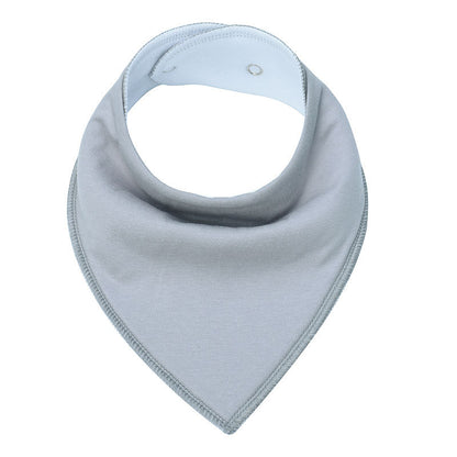 Baby solid color triangle scarf