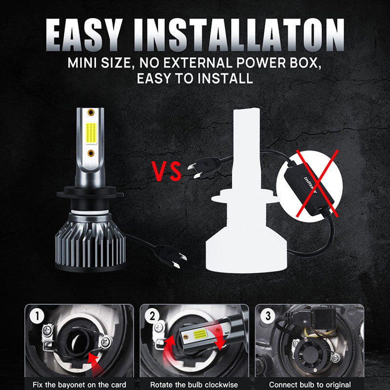 COB Built-in New LED Car Headlights
