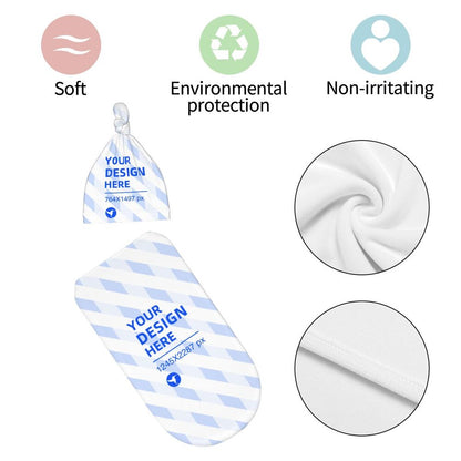 Create Your Own Adjustable Newborn Swaddle Bag Beanie Hat