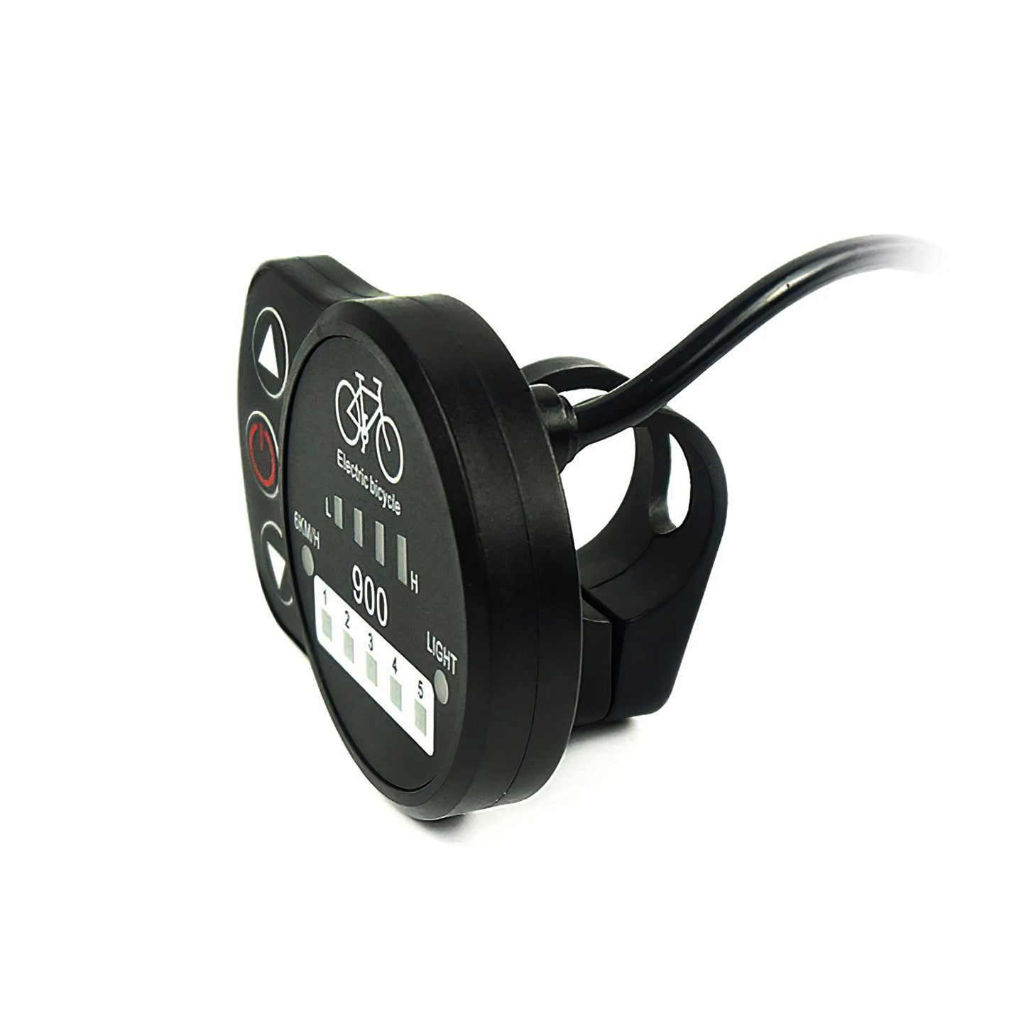 Bicycle Modified Lithium Battery Power With Quantum KT-LED900S Meter