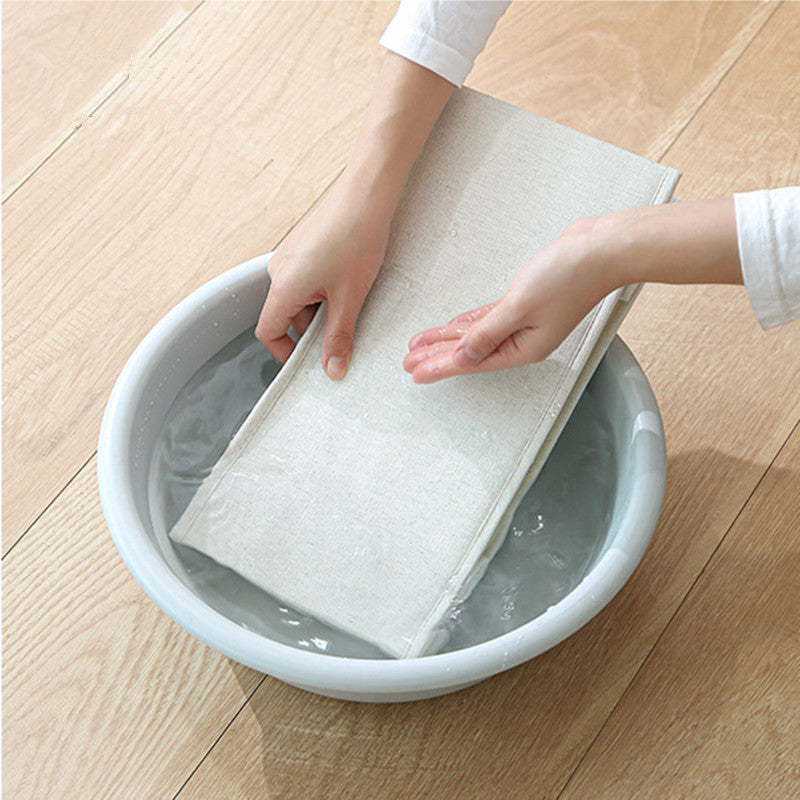 Household Fashion Cotton And Linen Clothes Storage Box