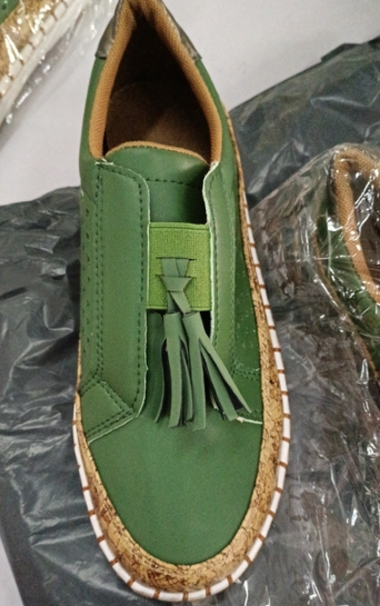 Ethnic Style Printed Flats Shoes Casual Side Zip Slip-on Shoes Loafers Women - FLIPSTYLEZLLC