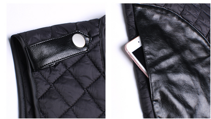 Sleeveless plus size long dress with temperament