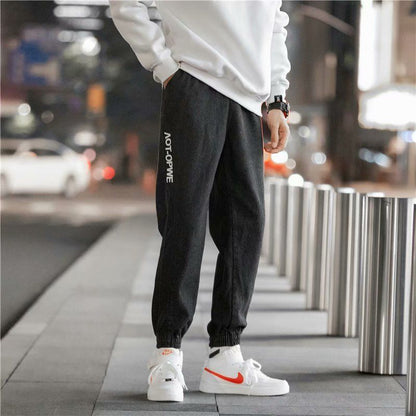 Jeans men's trendy brand loose