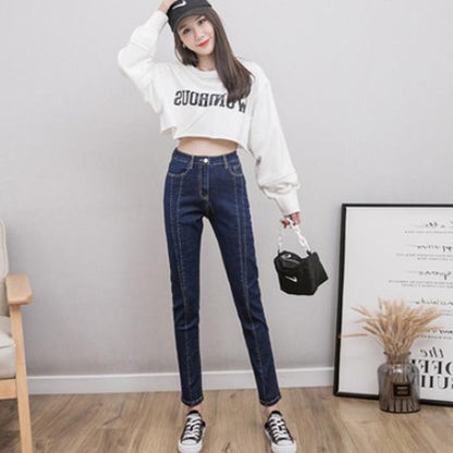 Mast Stretch Slim Trousers Plus Size Women's Jeans