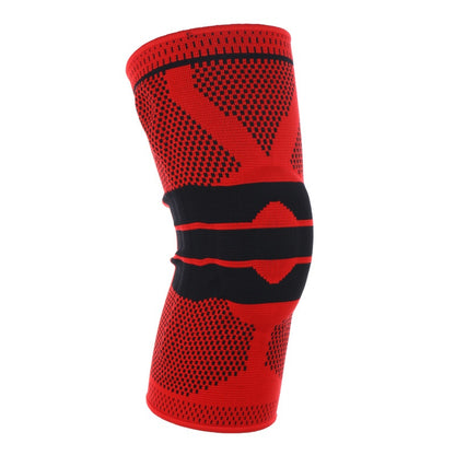Silicone Spring Knitted Knee Pads Running Basketball Mountaineering