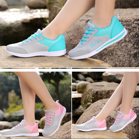 2021 spring summer new big size women's shoes, ladies casual flat sole shoes, sports shoes, fashionable women shoes wholesale - FLIPSTYLEZLLC