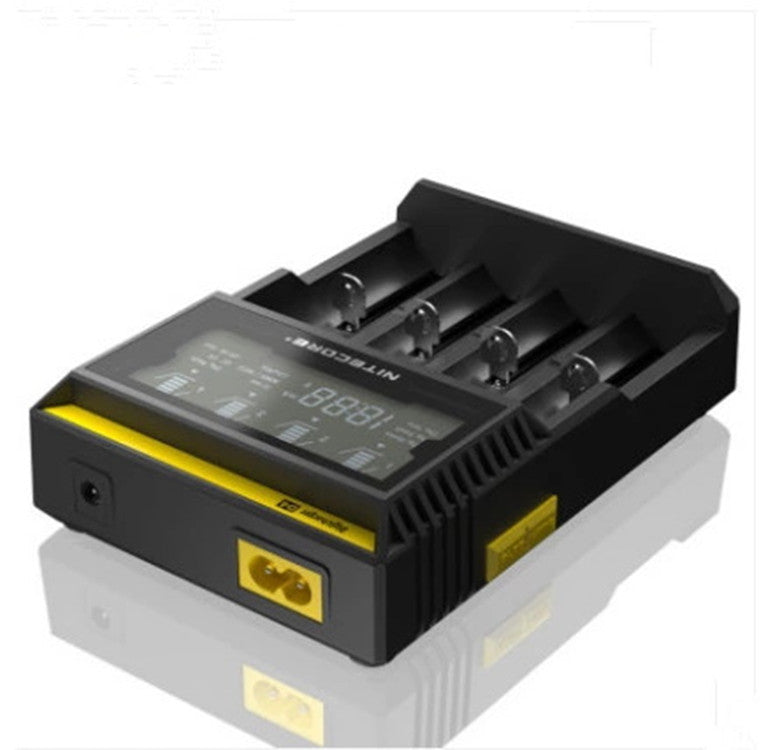 Download main imagesDownload variant imagesDownload description imagesNitecore D4 D2 New I4 I2 Digicharger LCD Intelligent Circuitry Global Insurance li-ion 18650 14500 16340 26650 Battery Charger