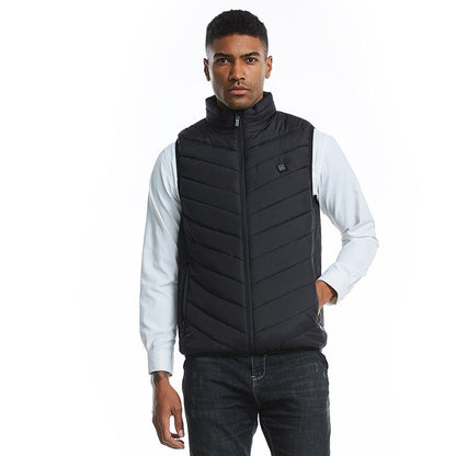 Graphene electric heating vest