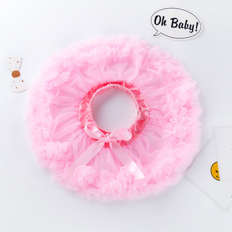 Crown Romper Puff Skirt Suit Long Sleeve Wing Romper Skirt