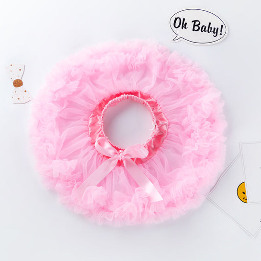 Crown Romper Puff Skirt Suit Long Sleeve Wing Romper Skirt