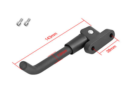 Electric Scooter Accessories Aluminum Alloy Foot Brace Black White And Gray With Screws