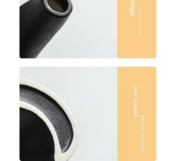 Nordic Creative Ceramic Double Vase Living Room Decoration Dried Flower