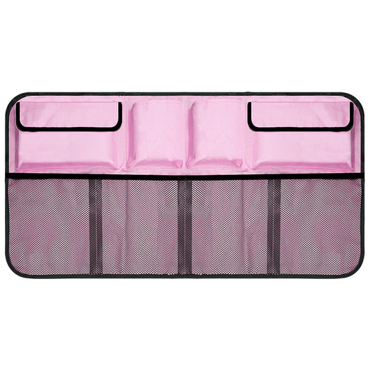 Large-capacity SUV Rear Seat Back Bag Sundries Storage Bag With Net Pocket