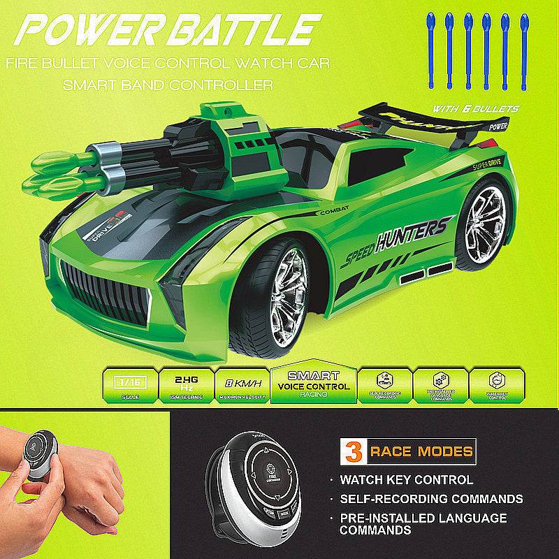 Intelligent Programming Voice Control Car Rechargeable Toy