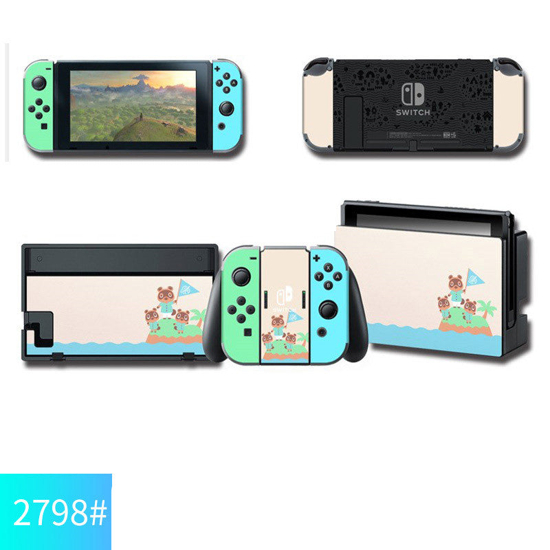 Game console pain machine stickers