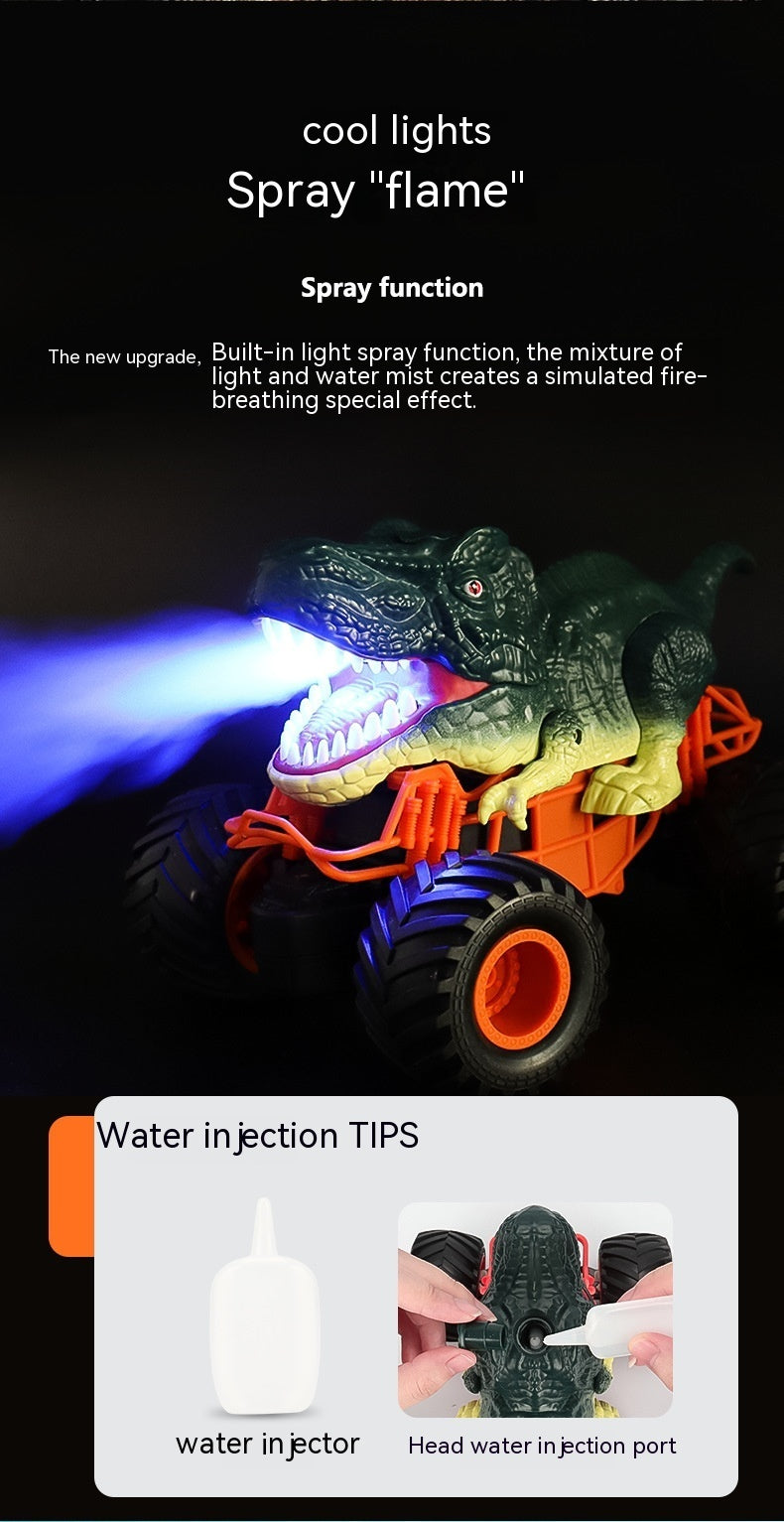 Children's Toy Dinosaur Remote Control Off-road Vehicle Tyrannosaurus Triceratops Rock Crawler