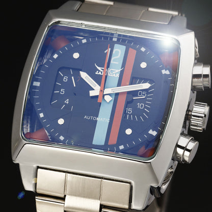 Square TV Date Men's Automatic Mechanical Watch