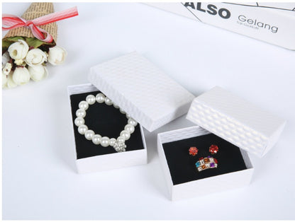 Spot wholesale multicolor ring box jewelry box pendant necklace set box jewelry box earrings small paper box