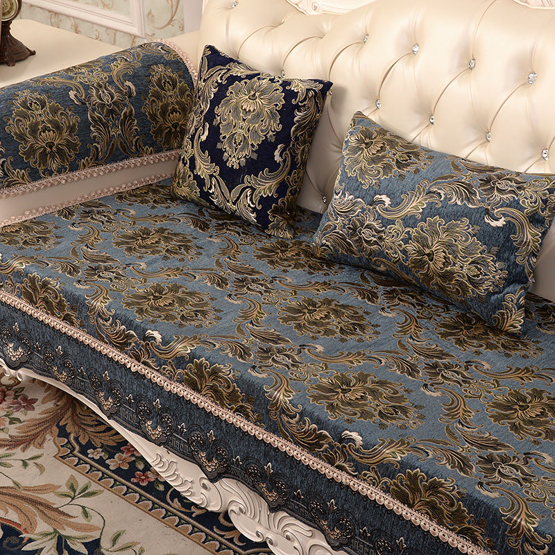 Non-slip high-grade light luxury sofa cushion cover