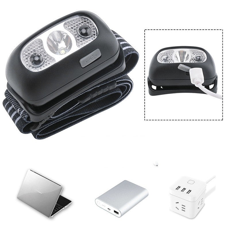 USB charging running light outdoor LED strong light