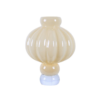 Creative New Lantern Glass Vase Living Room Dining Table Flower Arrangement