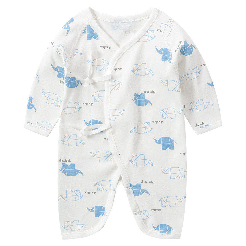 Newborn One-Piece Garment Spring Cotton-Padded Clothes Class A Clothing Bag Fart Suit