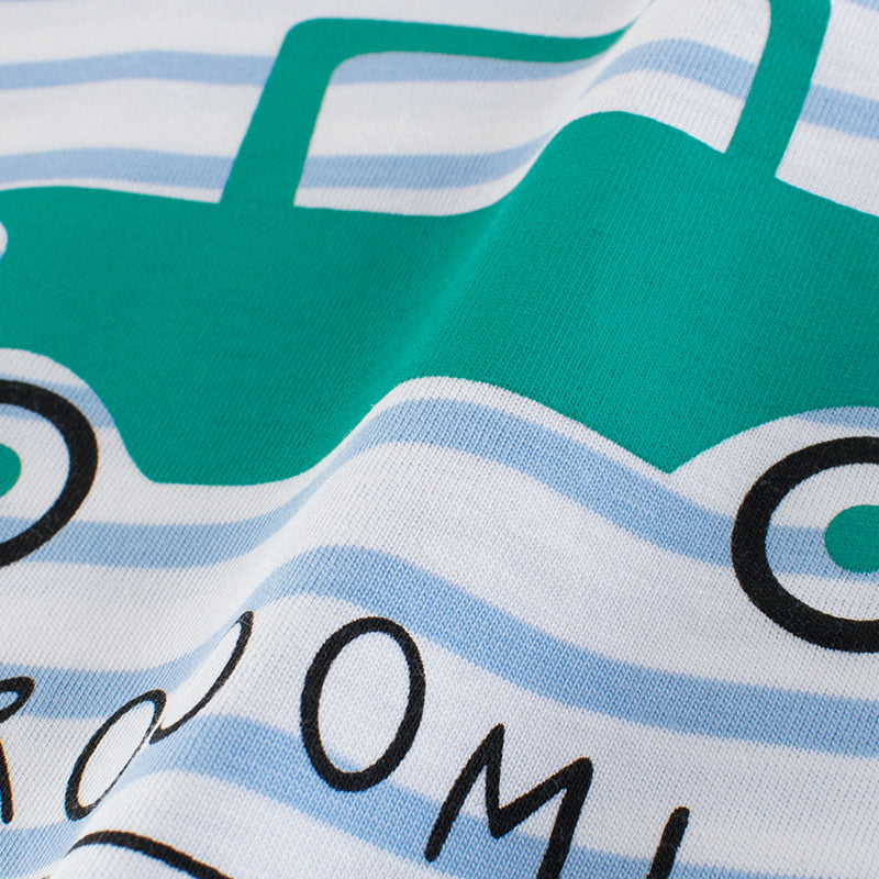 Children's long-sleeved T-shirt striped bottoming shirt