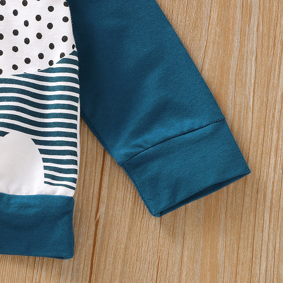 Long sleeve hooded elephant top