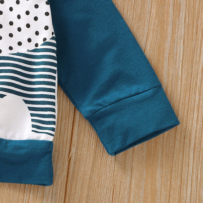 Long sleeve hooded elephant top