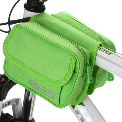 Bicycle bag front beam bag saddle bag mountain bike equipment riding bag on tube bag bicycle accessories bag