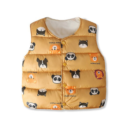 Children's warm vest