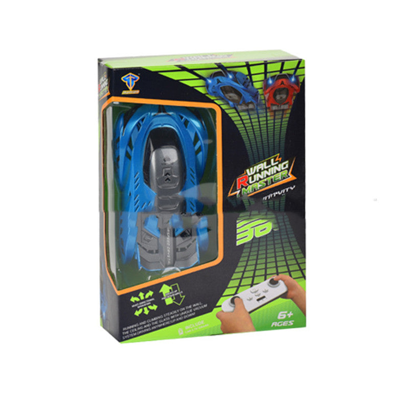 Infrared Stunt Programming Wall Climbing Car With Light To Send USB Charging