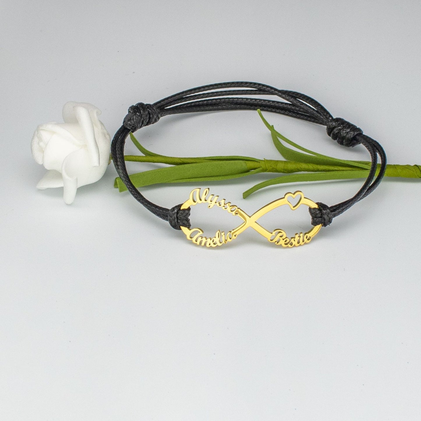 Fashion Gift Lasheng Unlimited Name Bracelet