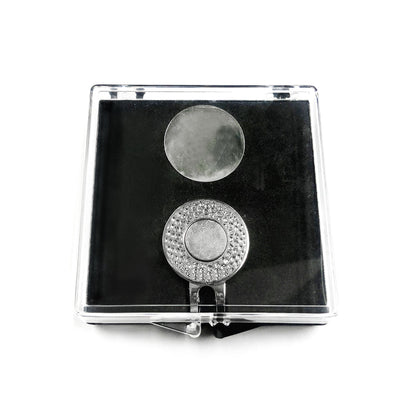 Acrylic Transparent Mark Coin Fork Cap Clip Set Gift Box