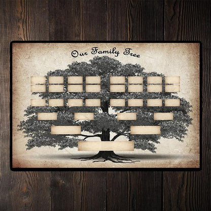 Memory Handwriting Of Ancestors Fill In Personal Family History Genealogy Notebook