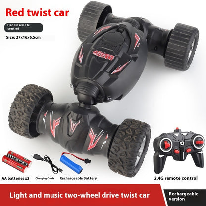 Gesture Sensing Remote Control Car Stunt Twist Car Four-wheel Drive Off-road Vehicle