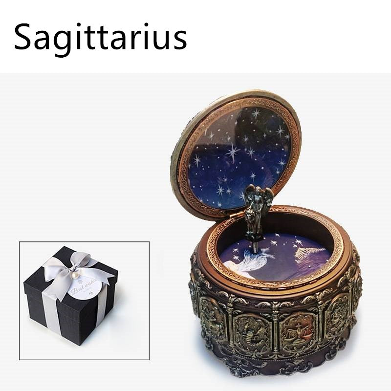 Twelve Constellation Gift Trojan Music Box