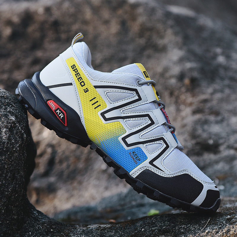 Men's shoes breathable mesh hiking shoes