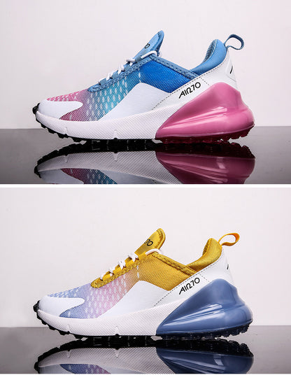 Men's sports and leisure running shoes