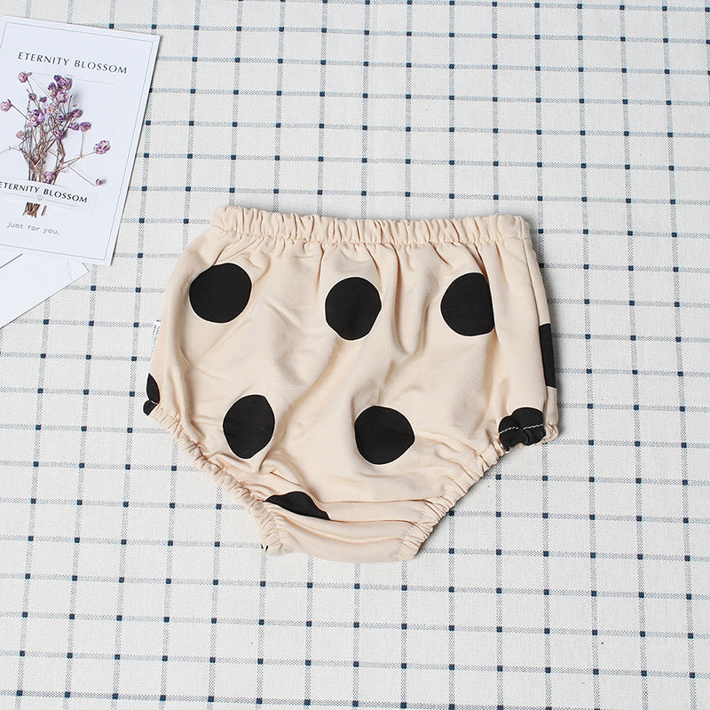 Plaid Sleeveless Sling Top Bread Pants Girls Set