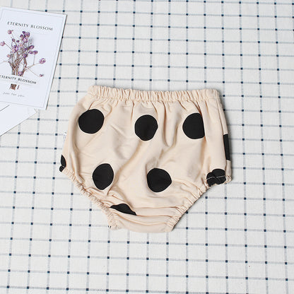 Plaid Sleeveless Sling Top Bread Pants Girls Set