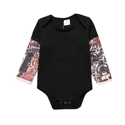 Baby cotton romper