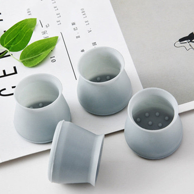 Durable Silicone Table Chair Foot Mat Anti-Slip