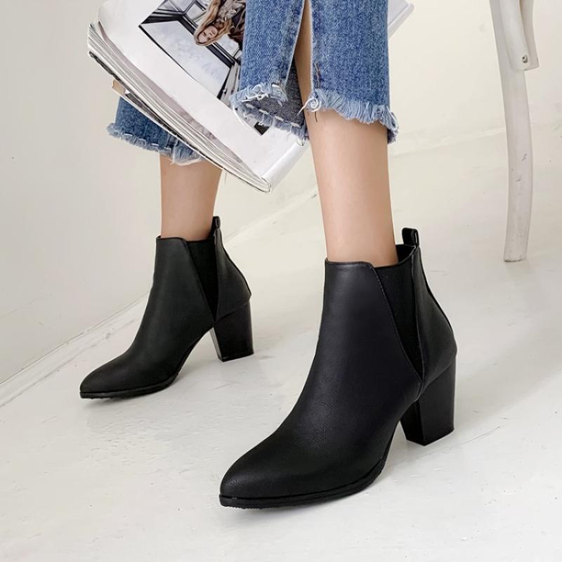 Women Shoes Winter Ankle Boots - FLIPSTYLEZLLC