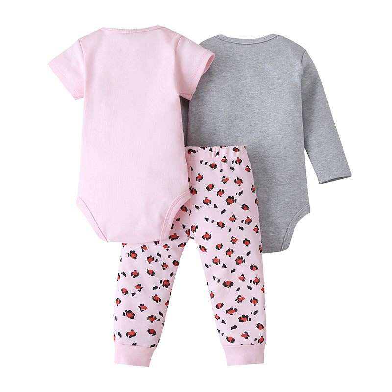 Fashion cute long sleeve baby's BODYSUIT
