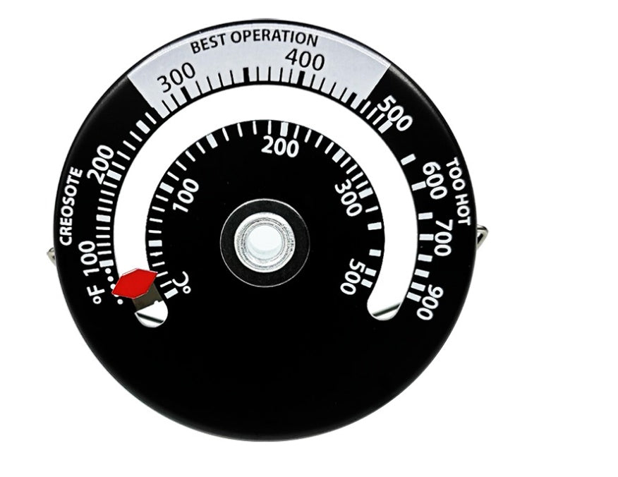 Fireplace thermometer