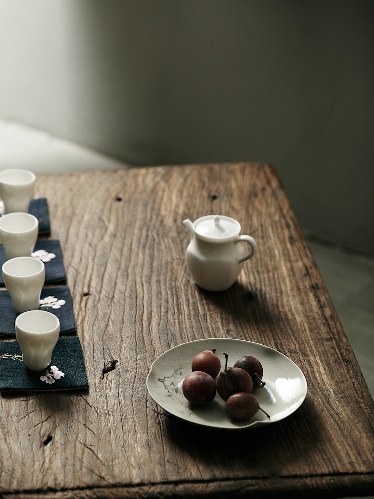 Chinese refreshment plate, tea table, fruit plate