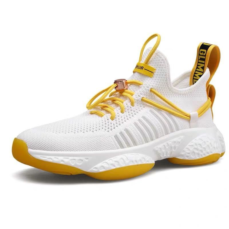 Real fly knitted men's shoes