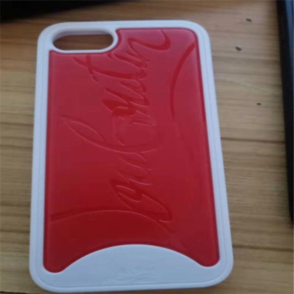 Red bottom rivet phone case
